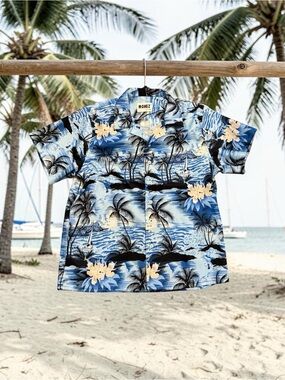 Mohez Boys Hawaiian Shirt SZ 11-12 Years NEW‎